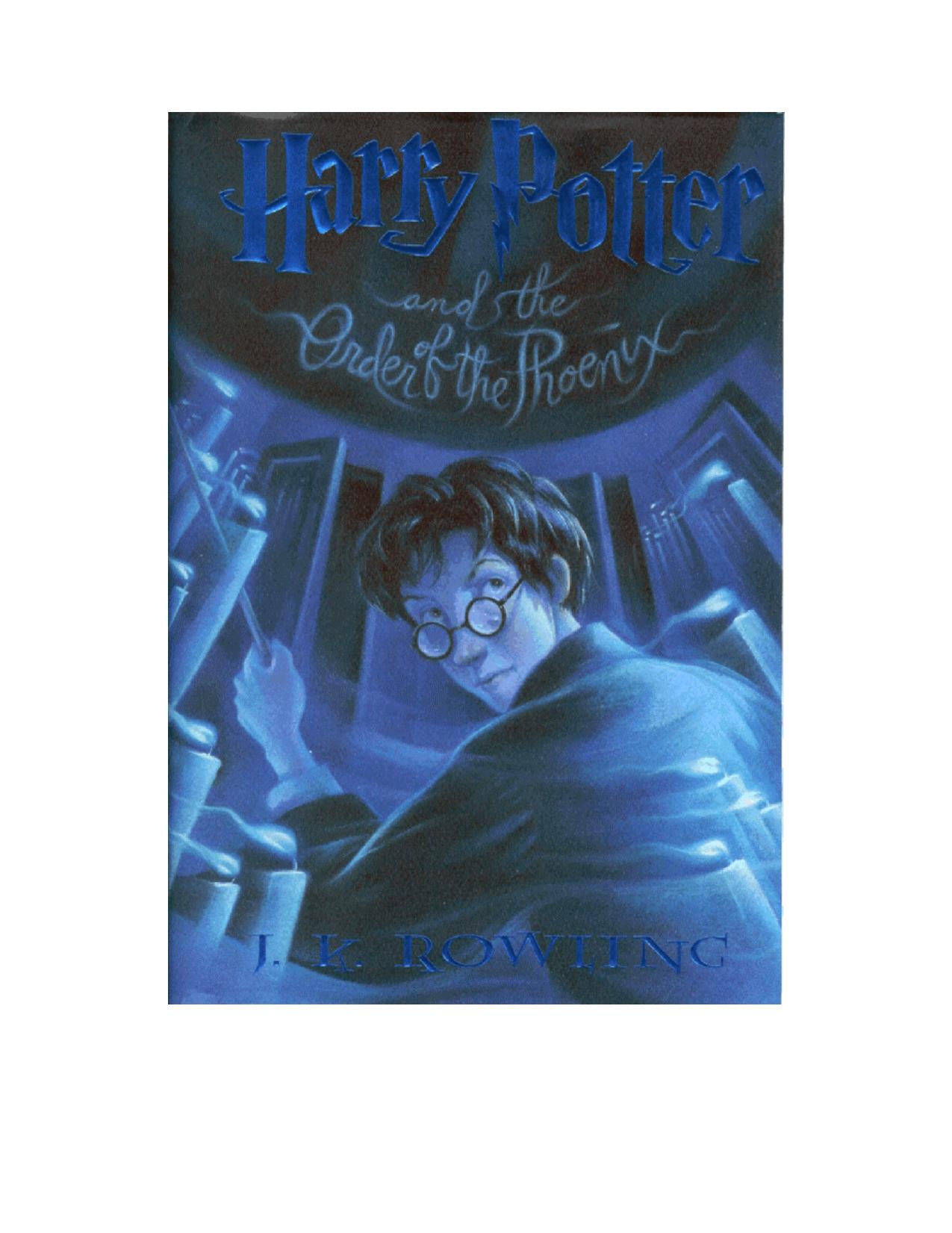 !!!No Pages Missing!!! Harry Potter and the Order of the Phoenix (Book 5) by J.K. Rowling Mary Grandpre