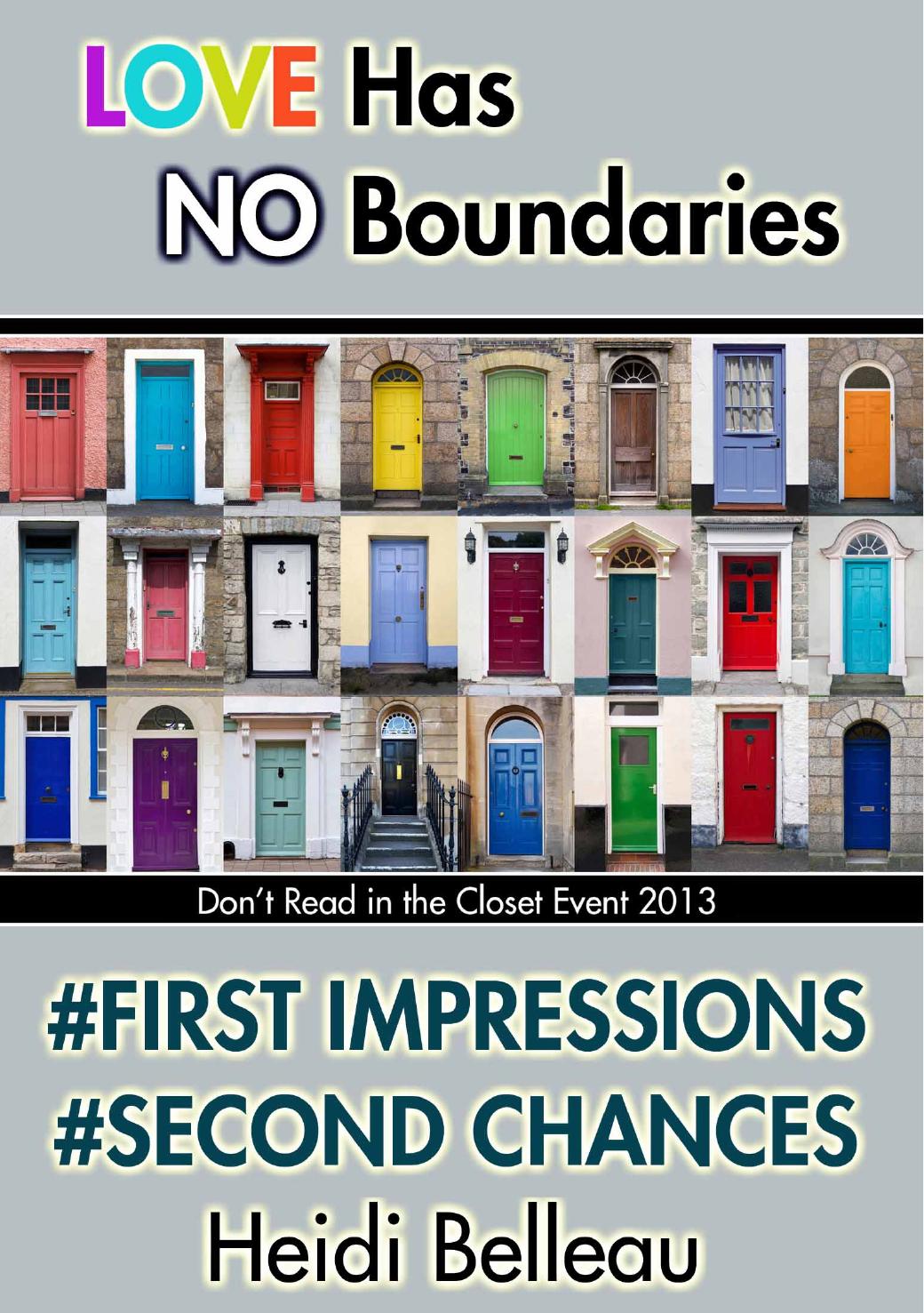 #First Impressions #Second Chances by Heidi Belleau