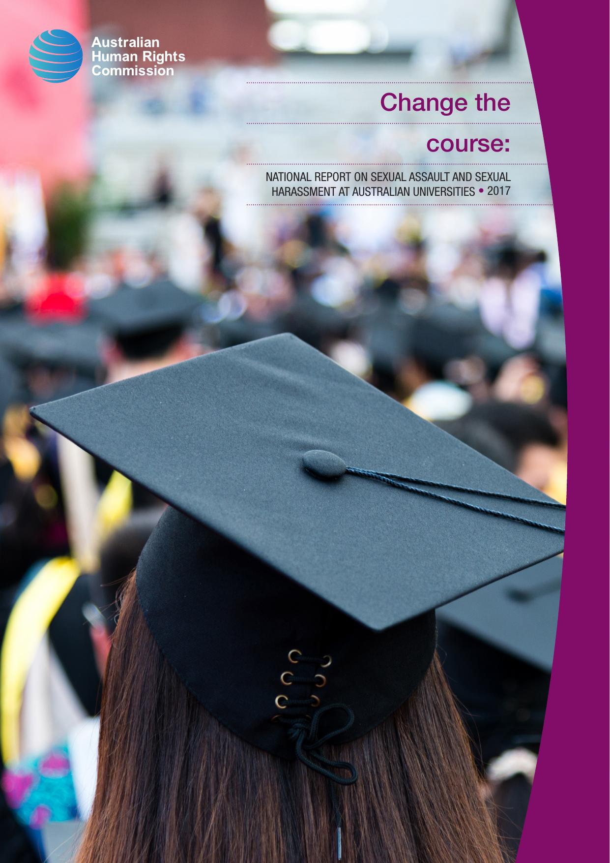 'Change the Course'; National Report on Sexual Assault and Sexual Harassment at Australian Universities, Aus. Human Rights Comm. (2017) by Unknown