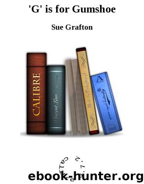 'G' is for Gumshoe by Sue Grafton