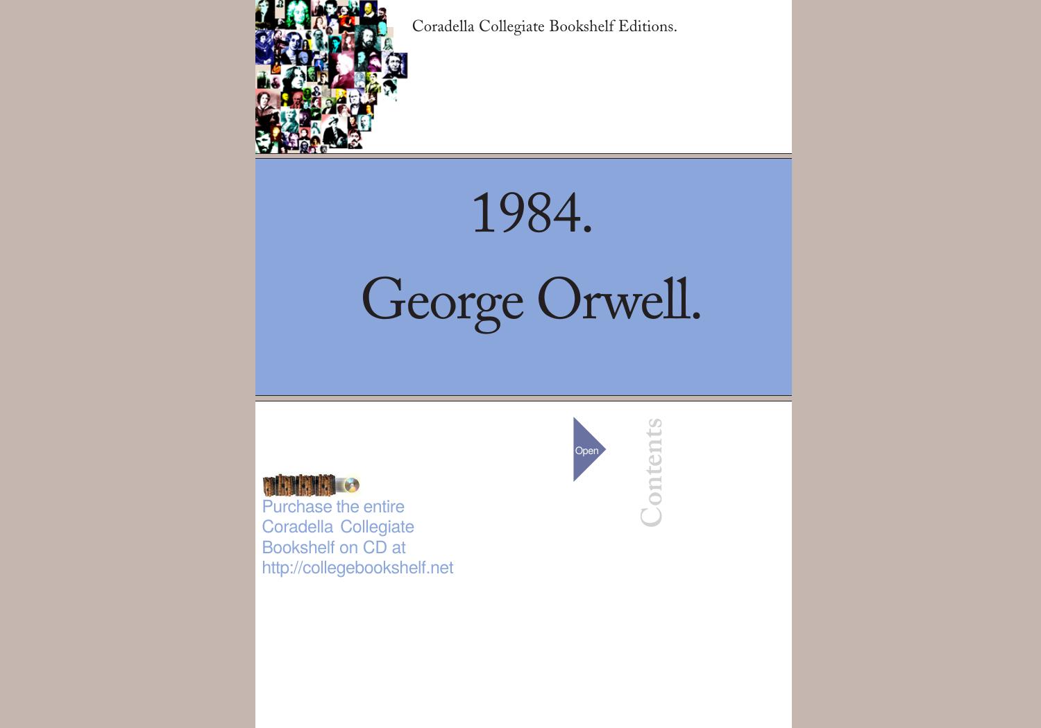 (1984) Nineteen Eighty Four by George Orwell by Unknown