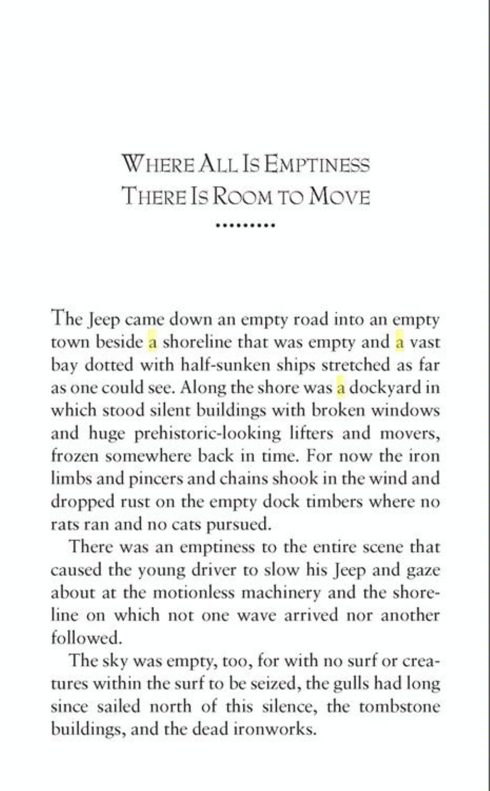 (2002) Where All is Emptiness There is Room to Move by Unknown