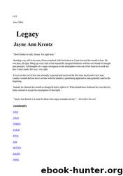(2007) Legacy by Jayne Ann Krentz