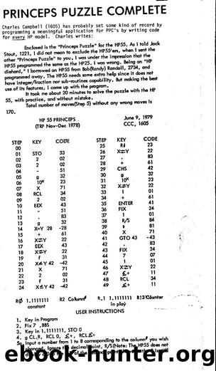 (All calcs)Princeps Puzzle by Unknown