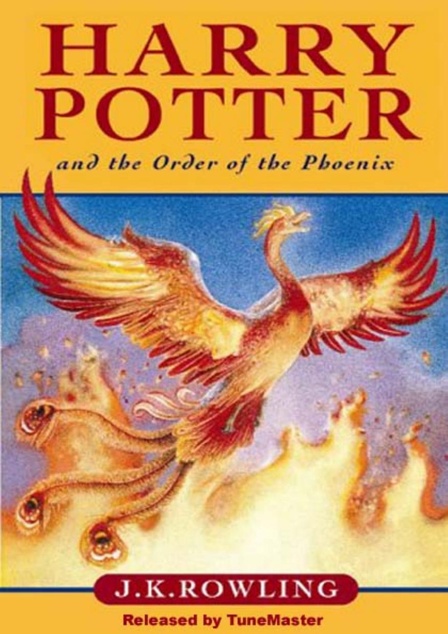 (Book 5) Harry Potter And The Order Of The Phoenix Book by Unknown