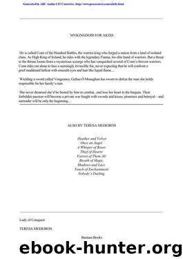 (Brides of Legend #2) Lady of Conquest by Teresa Medeiros