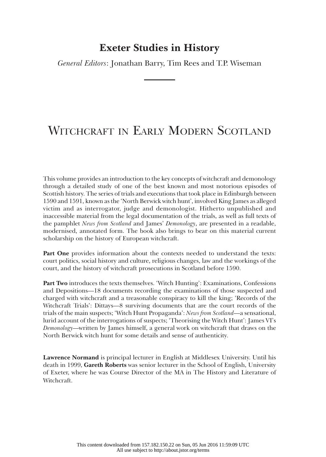 (Exeter Studies in History) Lawrence Normand, Gareth Roberts by Dima1