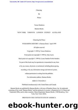 (Fairy Tales #1) Charming the Prince by Teresa Medeiros