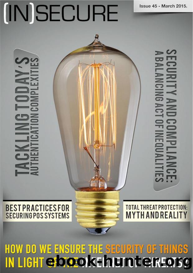 (IN)SECURE Magazine Issue 45 Tackling Today's Authentication Complexities by Unknown
