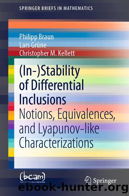 (In-)Stability of Differential Inclusions by Philipp Braun & Lars Grüne & Christopher M. Kellett