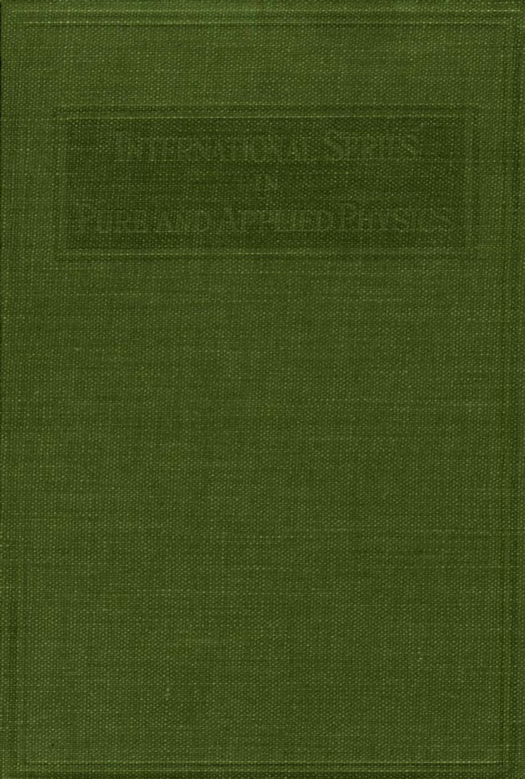 (International Series In Pure And Applied Physics) Edward U. Condon, Philip M. Morse by Quantum Mechanics-McGraw-Hill Book Company Inc. (1929)