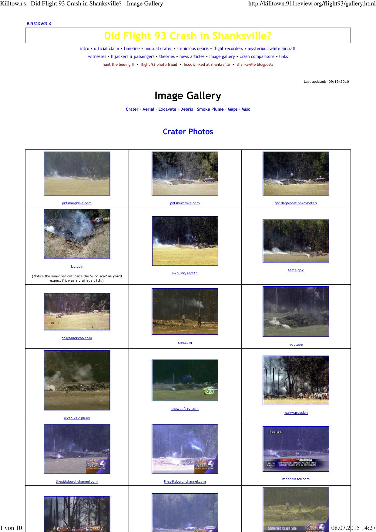 (Killtown's:  Did Flight 93 Crash in Shanksville? - Image Gallery) by Andi