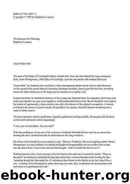 (Lester Family Saga 01) The Reasons For Marriage by Stephanie Laurens