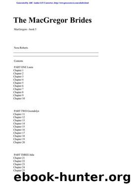 (MacGregors #8) The MacGregor Brides by Nora Roberts