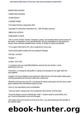 (Malloren #3) Something Wicked by Jo Beverley