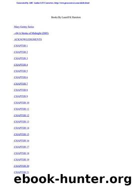 (Meredith Gentry #4) A Stroke Of Midnight by Laurell K. Hamilton