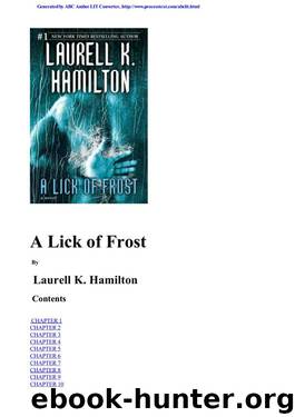 (Meredith Gentry #6) A Lick Of Frost by Laurell K. Hamilton