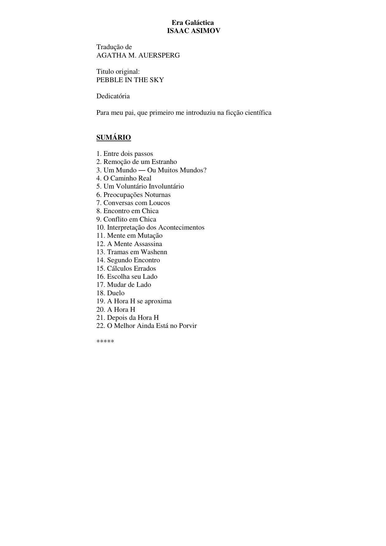 (Microsoft Word - Isaac Asimov - Era Gal\341ctica.doc) by (organiza\347\343o)
