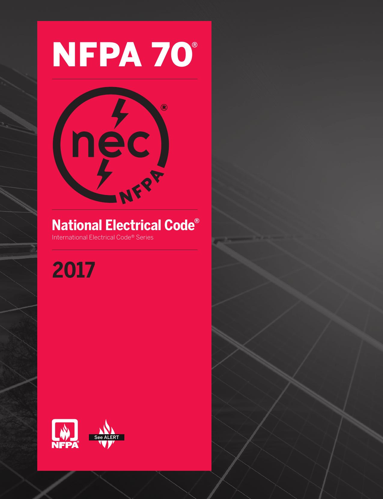 (NFPA) National Fire Protection Association-National Electrical Code 2017 by Unknown