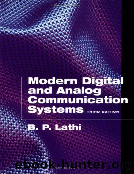 (Oxford) Modern Digital and Analog Communication Systems by Unknown