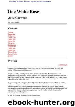 (Rose #4) One Red Rose by Julie Garwood