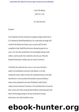 (Rose #5) Come the Spring by Julie Garwood