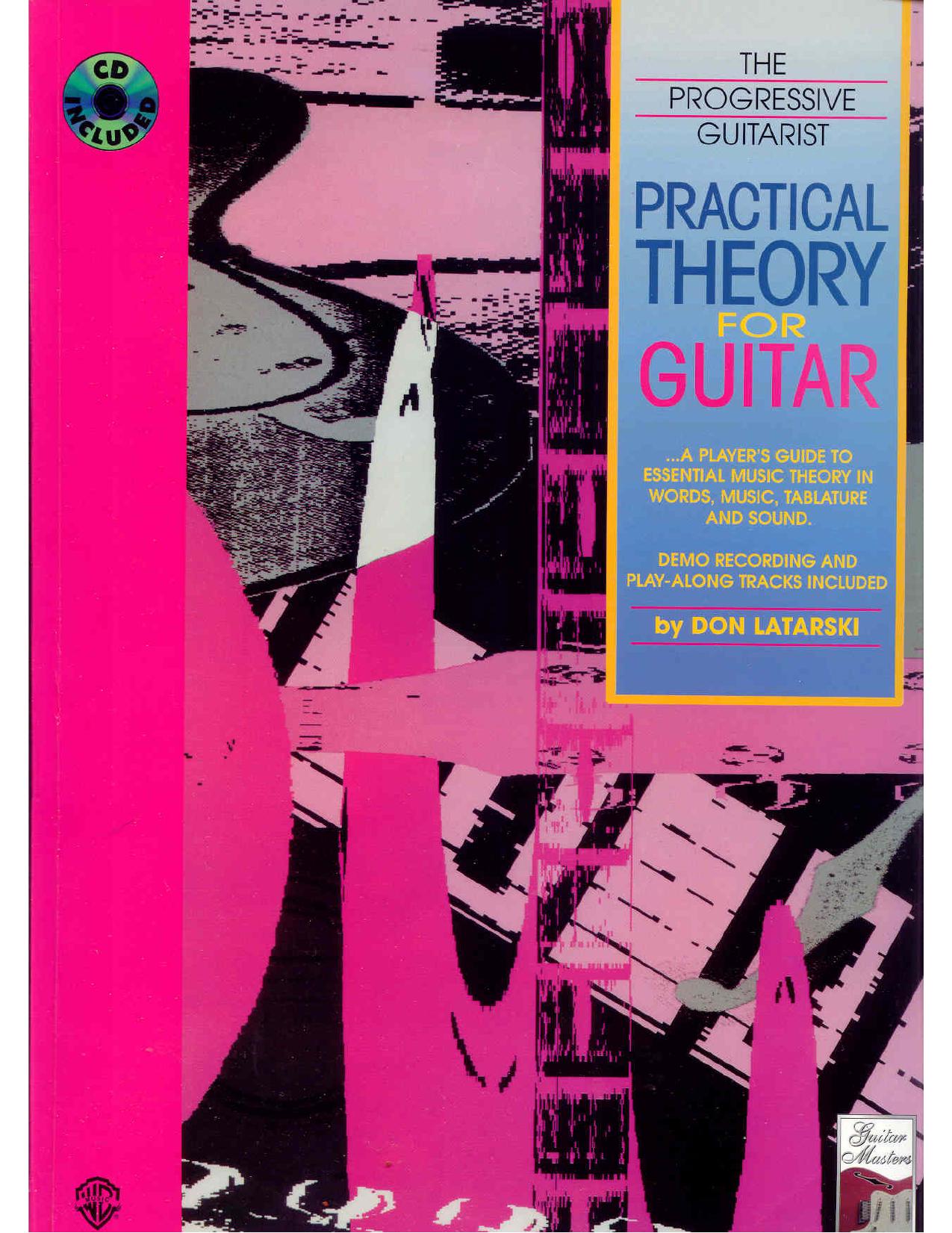 (The Progressive Guitarist Series) Don Latarski by Practical Theory For Guitar-Alfred Music (1993)