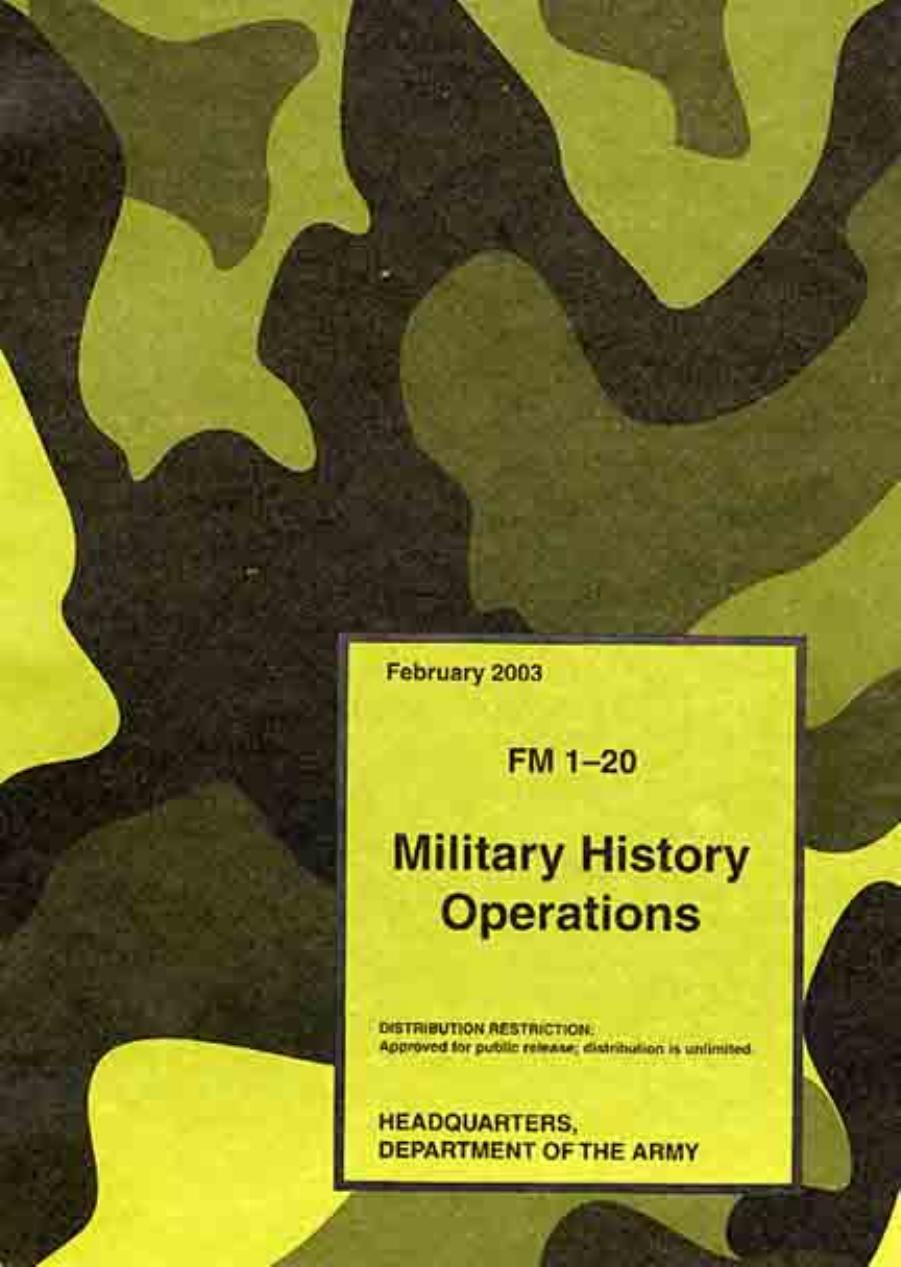 (eBook - English - Military) US Army - Field Manual FM 1-20 by Beth