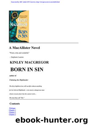 +MacGregor, Kinley (aka Sherrilyn Kenyon) - Brotherhood 03 by Born in Sin