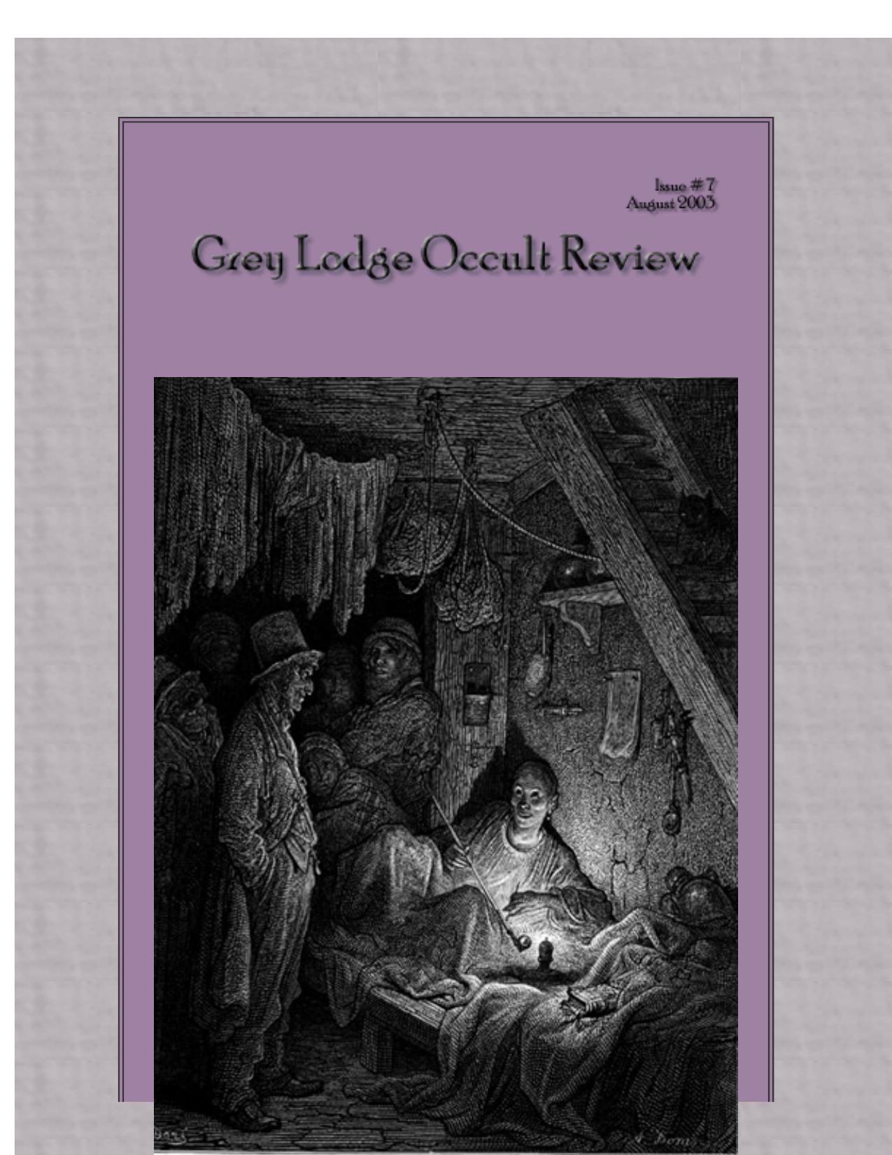 :: Grey Lodge Occult Review :: Issue #7 by Unknown