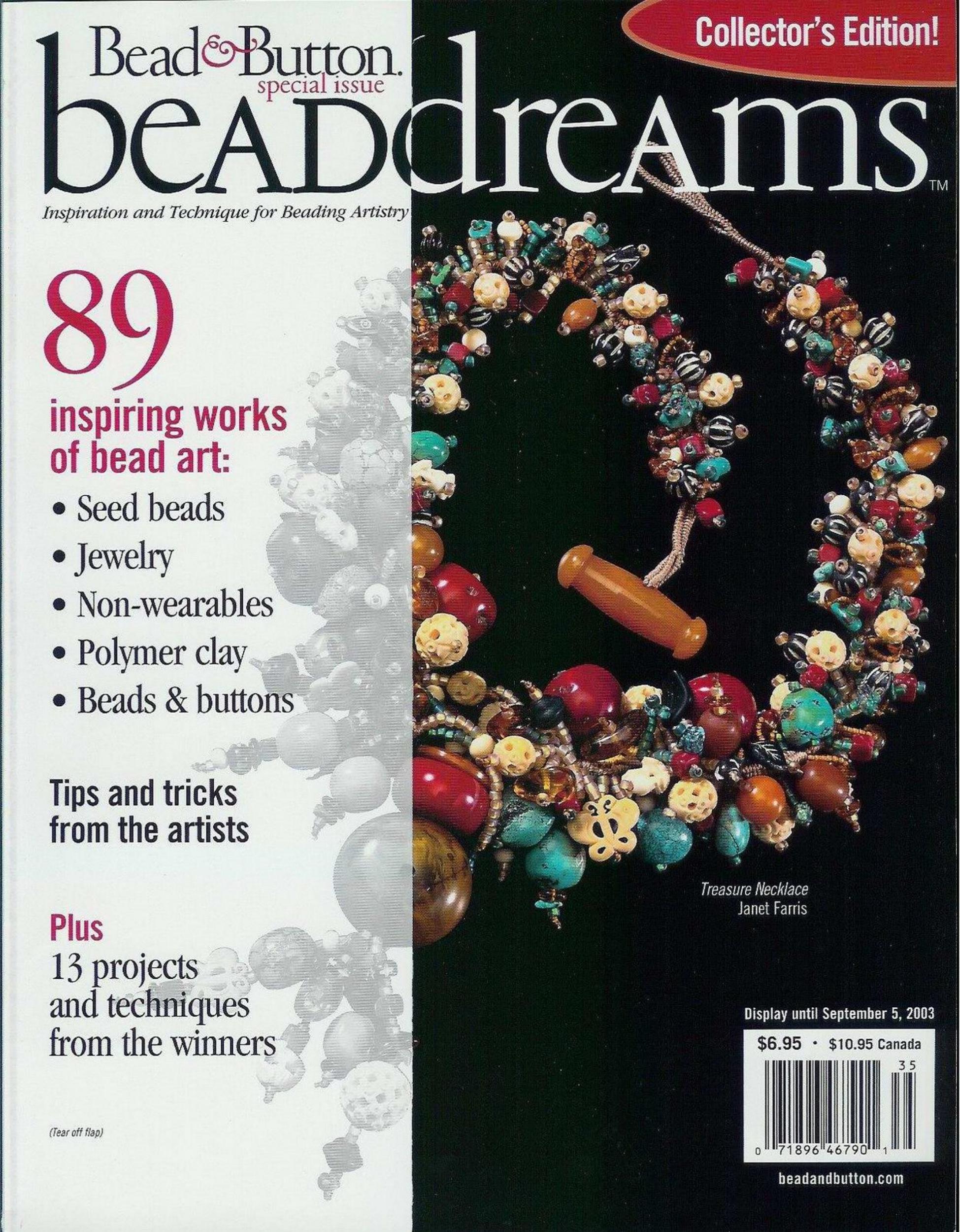 [1181276830]Bead Button Special Issue by Beaddreams.-