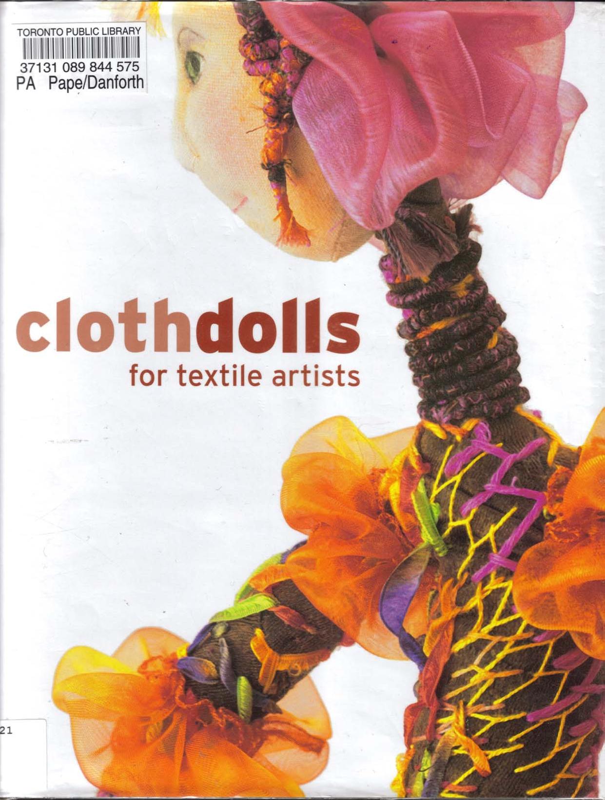 [1181346764]Cloth Dolls for Textile Artists.-Ray Slater by Unknown