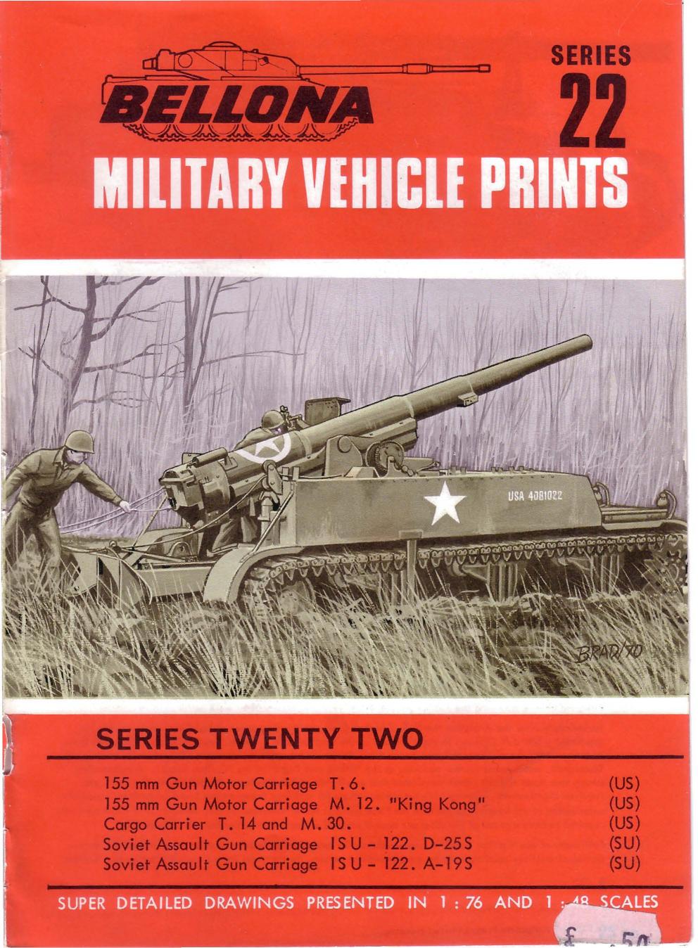 [1181371686]Bellona Military Vehicle Prints Series 22.-D.P.Dyer,K.M.Jones,Bellona Publications by Unknown