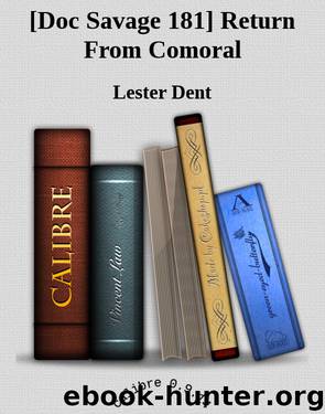 [Doc Savage 181] Return From Comoral by Lester Dent