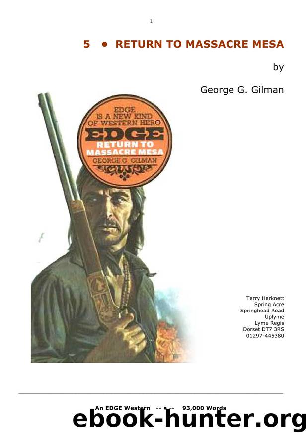 [Edge] 66 Return to Massacre Mesa by George G. Gilman