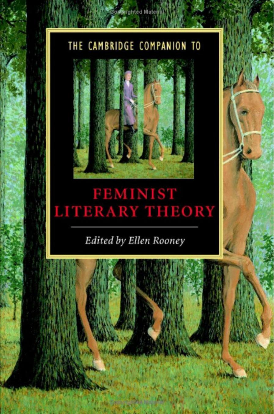 [Ellen Rooney]The Cambridge Companion to Feminist Literary Theory (Cambridge Companions to Literature)(pdf){Zzzzz} by Unknown
