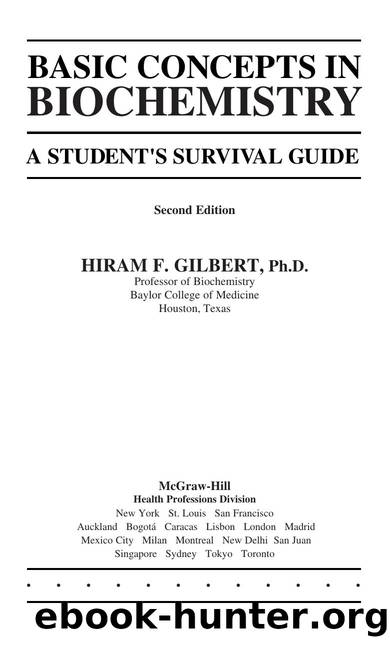 [Gilbert] Basic Concepts in Biochemistry - a students survival guide by 2nd ed
