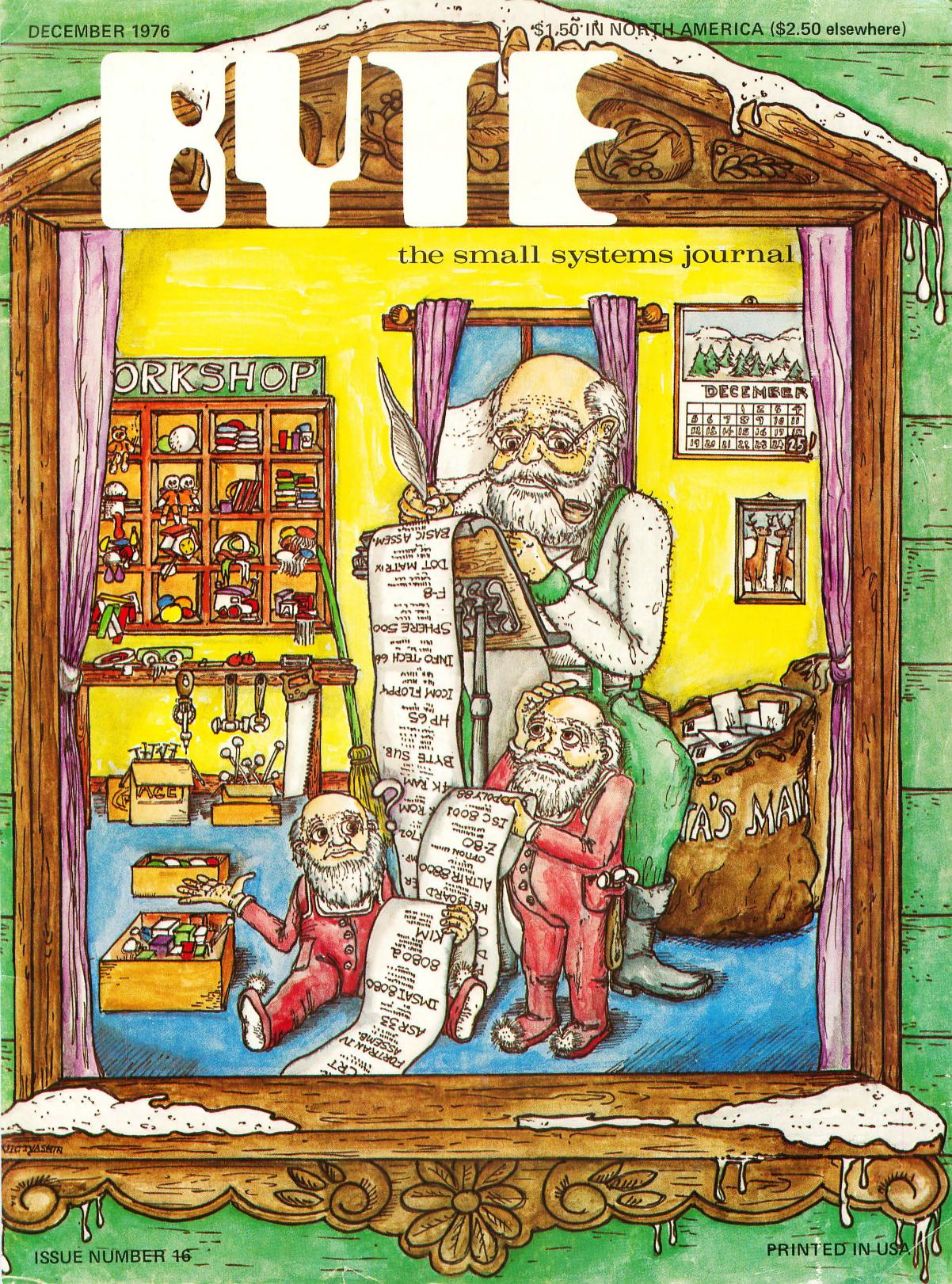 [Magazine] Byte. 1976. Vol. 1. No 6 by Virginia Williamson