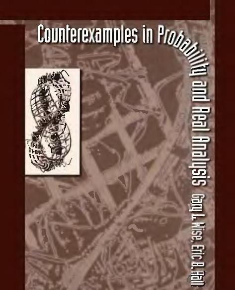 [OUP] Wise, Hall by Counterexamples in Probability & Real Analysis