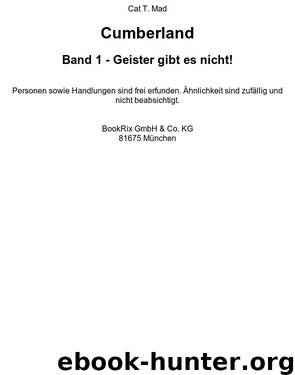 [gay erotik] CatTheMad - Cumberland 01 by Geister gibt es nicht