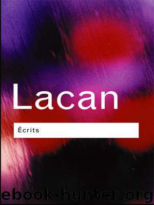 Écrits by Sheridan Alan Lacan Jacques