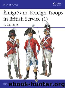 Émigré and Foreign Troops in British Service (1) by René Chartrand