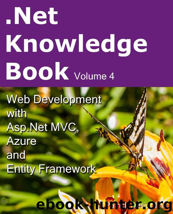.Net Knowledge Book : Web Development with Asp.Net MVC, Azure and Entity Framework by Patrick Desjardins