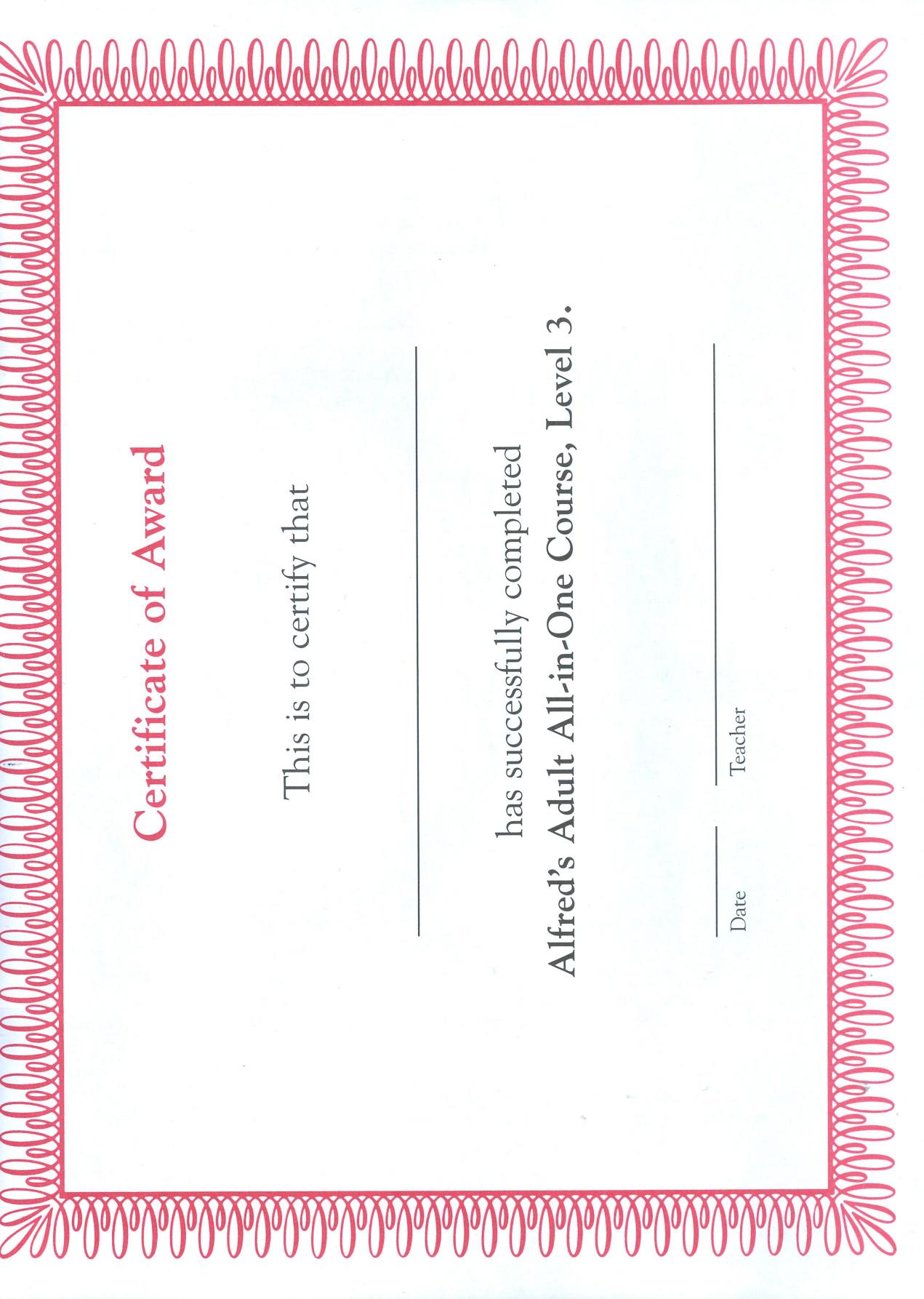 00.2 award by Unknown