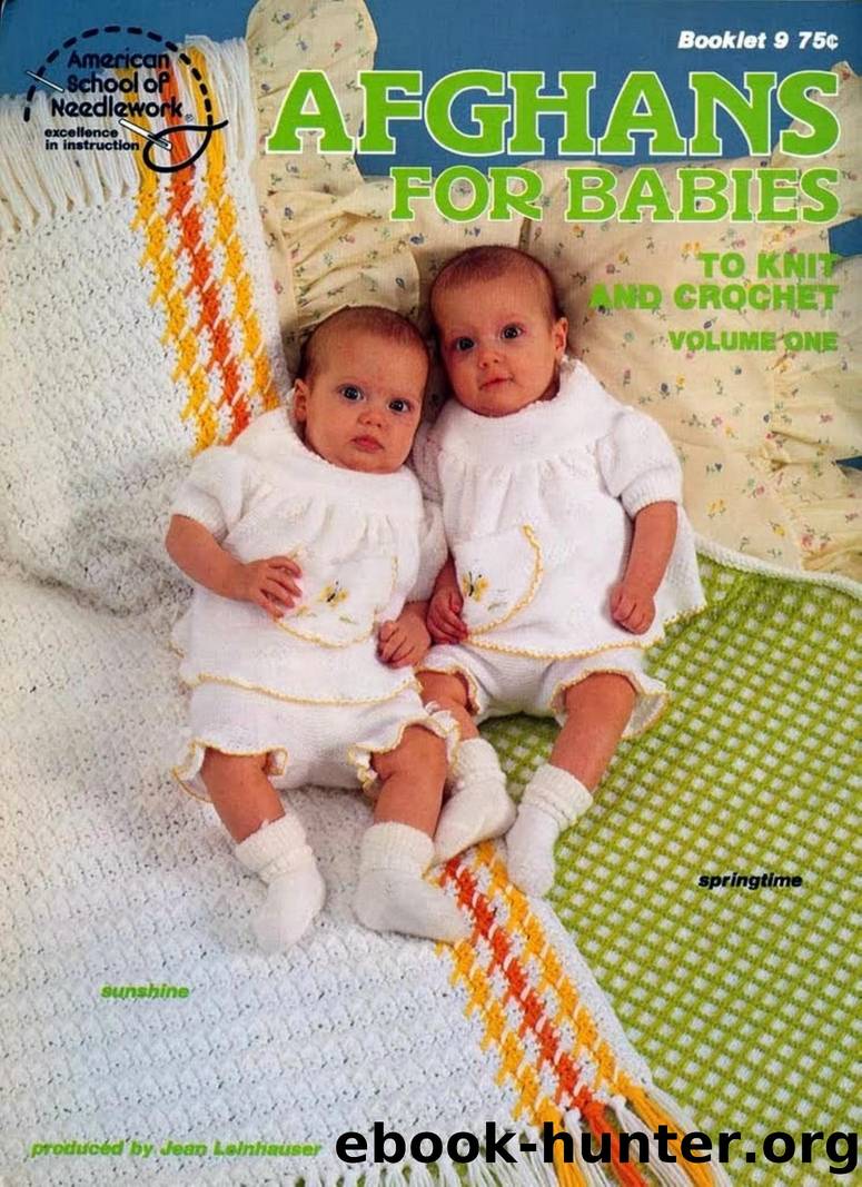 0009 Afghans For Baby To Knit & Crochet by Unknown