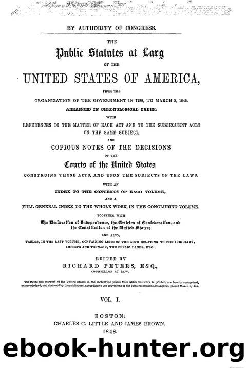 001 statutes at large by Unknown