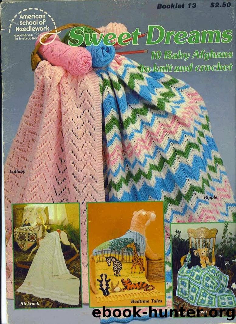 0013 Sweet Dreams Afghans to knit & crochet by Unknown