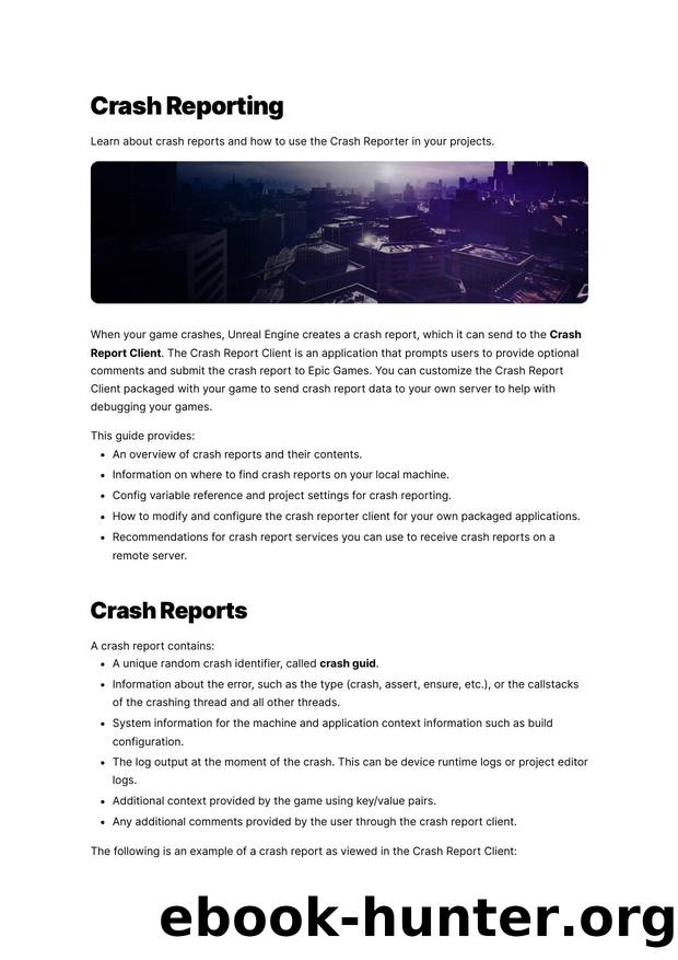003 Crash Reporting by Unknown
