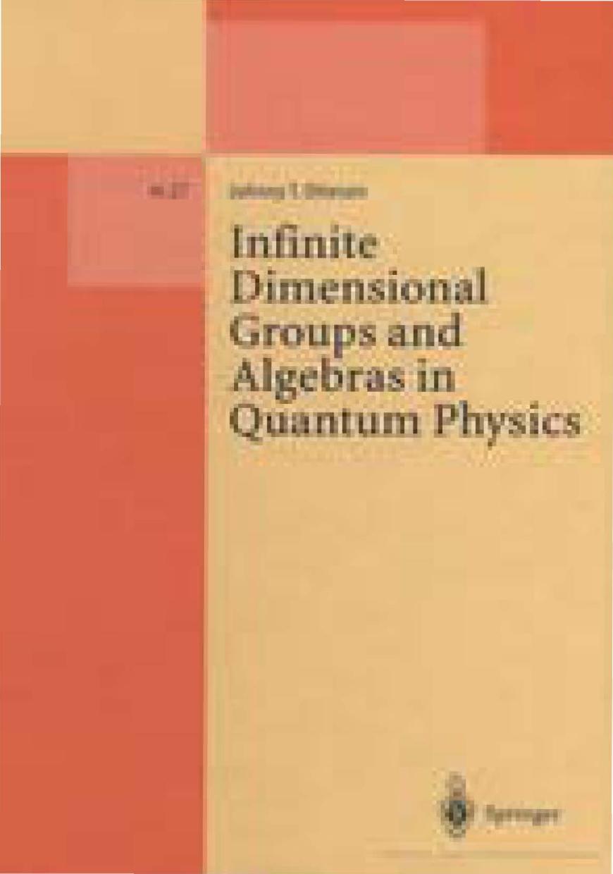 00391 - Infinite Dimensional Groups and Algebras in Quantum Physics TO BE PDF.djvu by Kostas