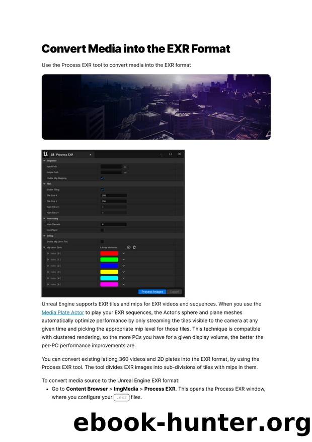 006 Convert Media into the EXR Format by Unknown